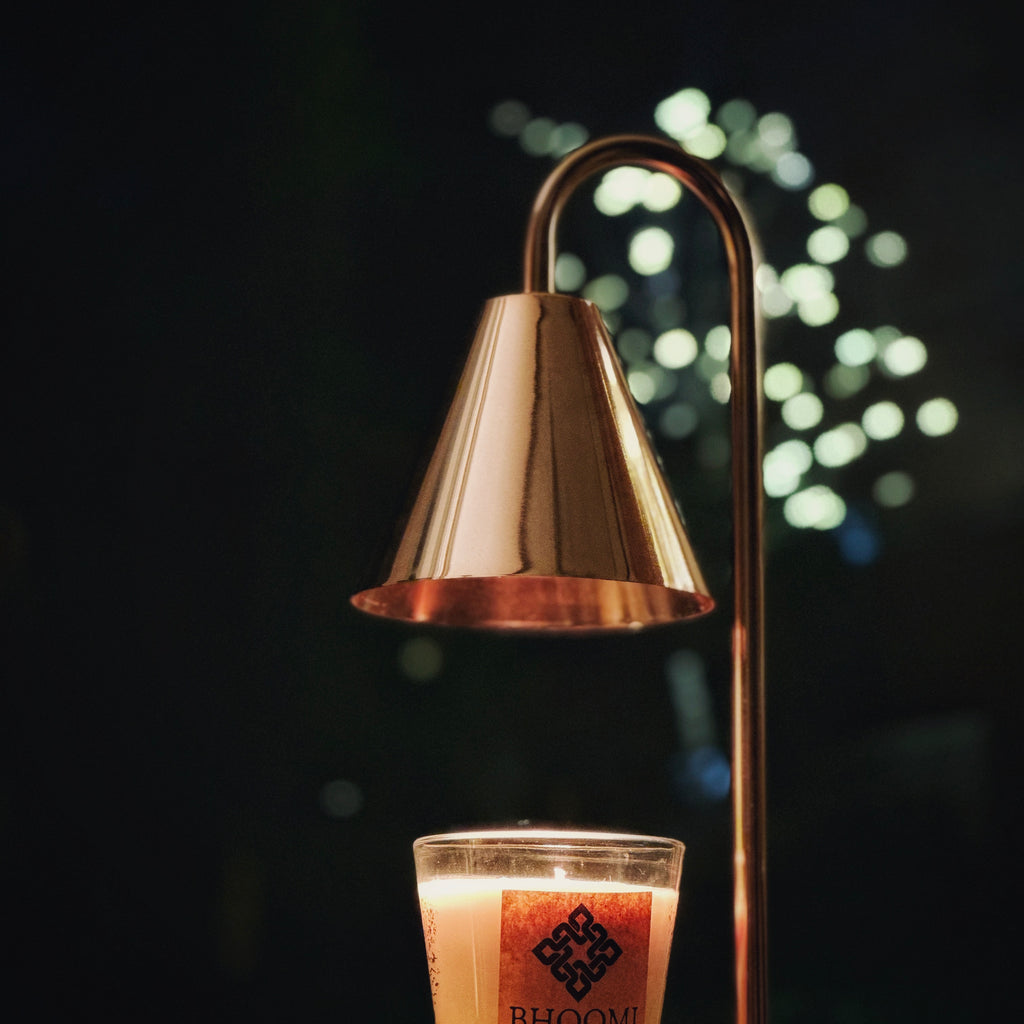 GlowKeeper – Rose Gold Candle Warmer Lamp
