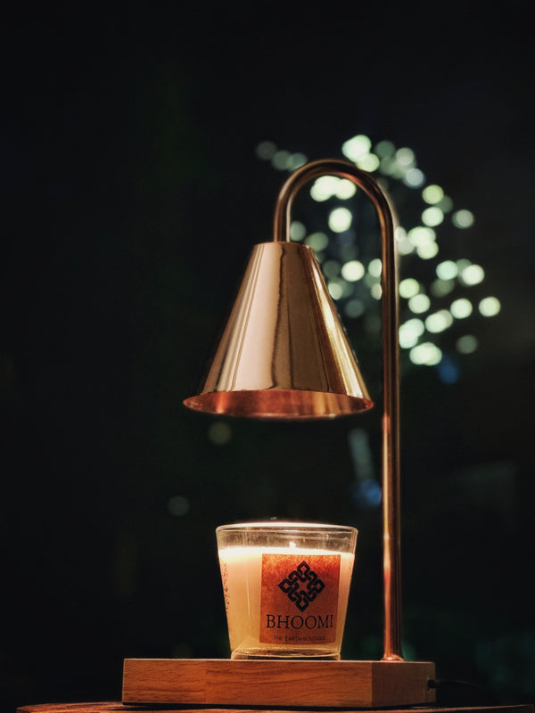 GlowKeeper – Rose Gold Candle Warmer Lamp