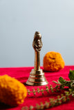 Brass Pooja Bell | Antique Finish