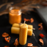 Hand-Rolled Beeswax Candles