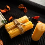 Hand-Rolled Beeswax Candles