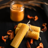 Hand-Rolled Beeswax Candles