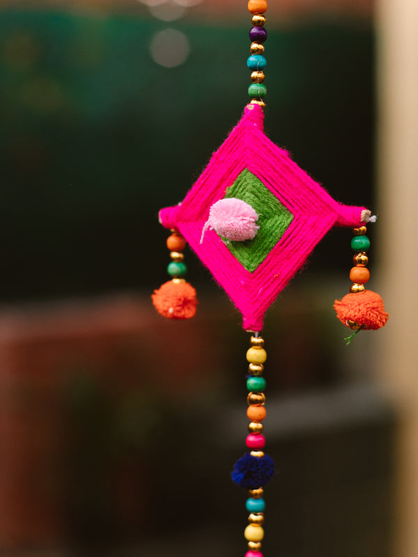 Wall Hanging Toran with Tassles | Set of 2