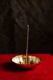 Brass Agarbatti Stand with Ash Catcher