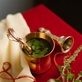 Copper Water Pot with Spoon