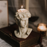 David Bust Candle