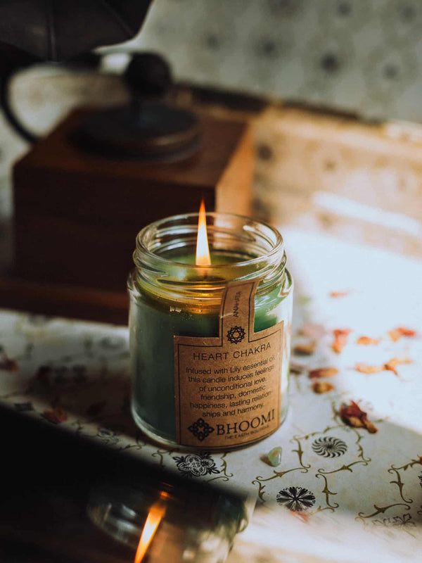 Heart Chakra Candle