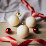 Christmas Ornament Candles (Set of 3)