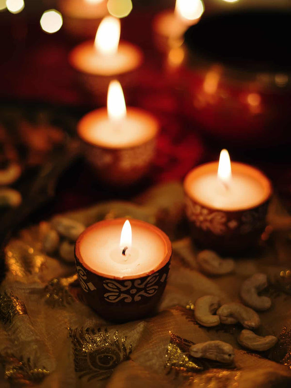 Terracotta Diya Candles