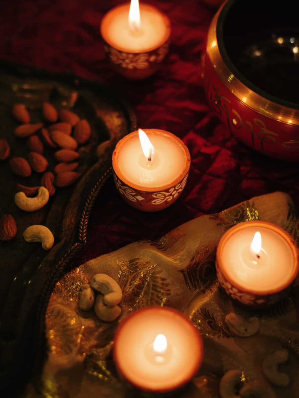 Terracotta Diya Candles