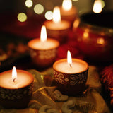 Terracotta Diya Candles