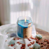 Throat Chakra Candle