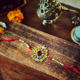 Royal Rajbandhan Kundan Rakhi
