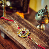 Royal Rajbandhan Kundan Rakhi