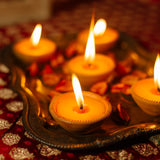 Terracotta Beeswax Diyas (Set of 6)