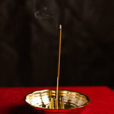 Brass Agarbatti Stand with Ash Catcher