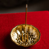 Brass Agarbatti Stand with Ash Catcher