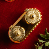 Brass Kumkum and Chawal Holder