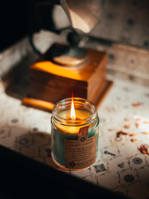 Heart Chakra Candle