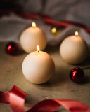 Christmas Ornament Candles (Set of 3)