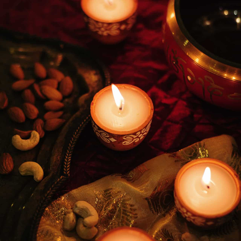 Terracotta Diya Candles