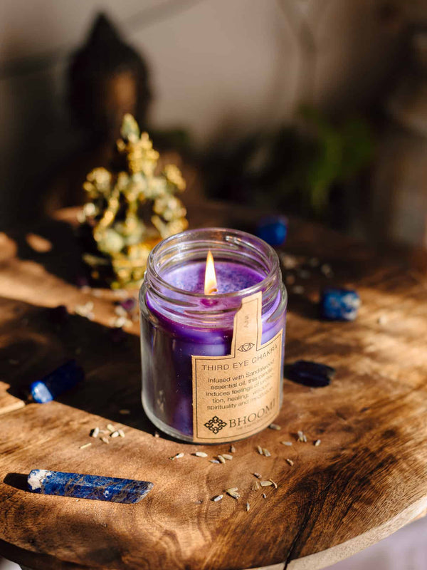 Third Eye Chakra Candle