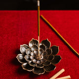 Brass Incense Stick Holder | Lotus Design